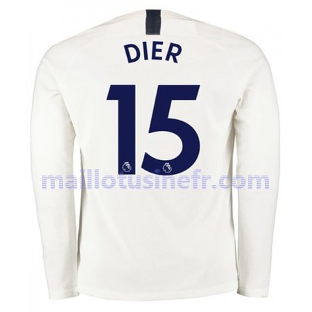 Maillot de Foot Tottenham Hotspur DIER 15 Domicile 2019-20 Manches Longues Maillot de Foot Tottenham Hotspur DIER 15 Domicile 2019-20 Manches Longues